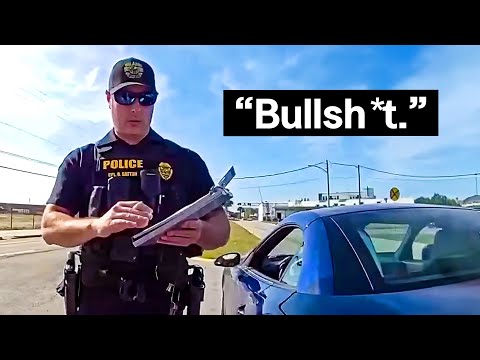 The Most Insufferable Traffic Stop Arrest In History
