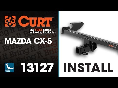 Trailer Hitch Install: CURT 13127 on a Mazda CX-5