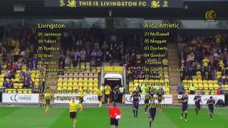 preview picture of video 'Livi 4-0 Alloa Athletic - Sat 13th Sep '14'