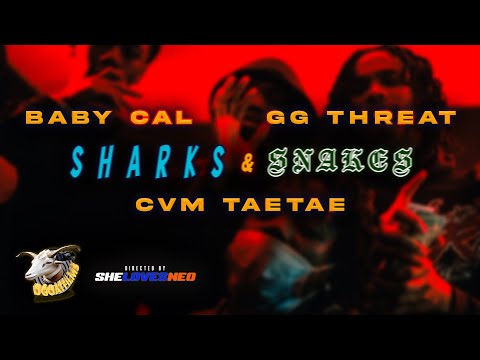 GG Threat x CVM TaeTae x Baby Cal - Sharks and Snakes [Official Music Video] Dir. SheLovesNeo