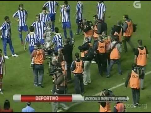 R.C.Deportivo - Atlético de Madrid (2-1) Pretemporada 08/09 Trofeo Teresa Herrera Final