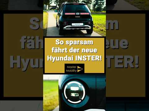 So hoch ist der Verbrauch bei moderater Fahrt & 16° Außentemperatur! Hyundai INSTER im Realverbrauch