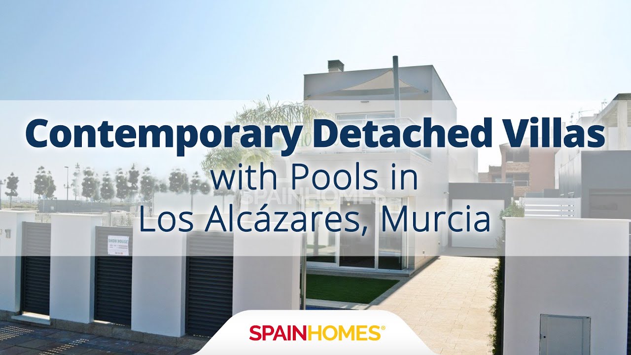 Contemporary Detached Villas with Pools in Los Alcázares, Murcia