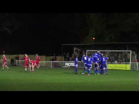 Billericay Town 6-0 Needham Market.  Ryman Isthmian League Premier Division.  Wed15Feb2017