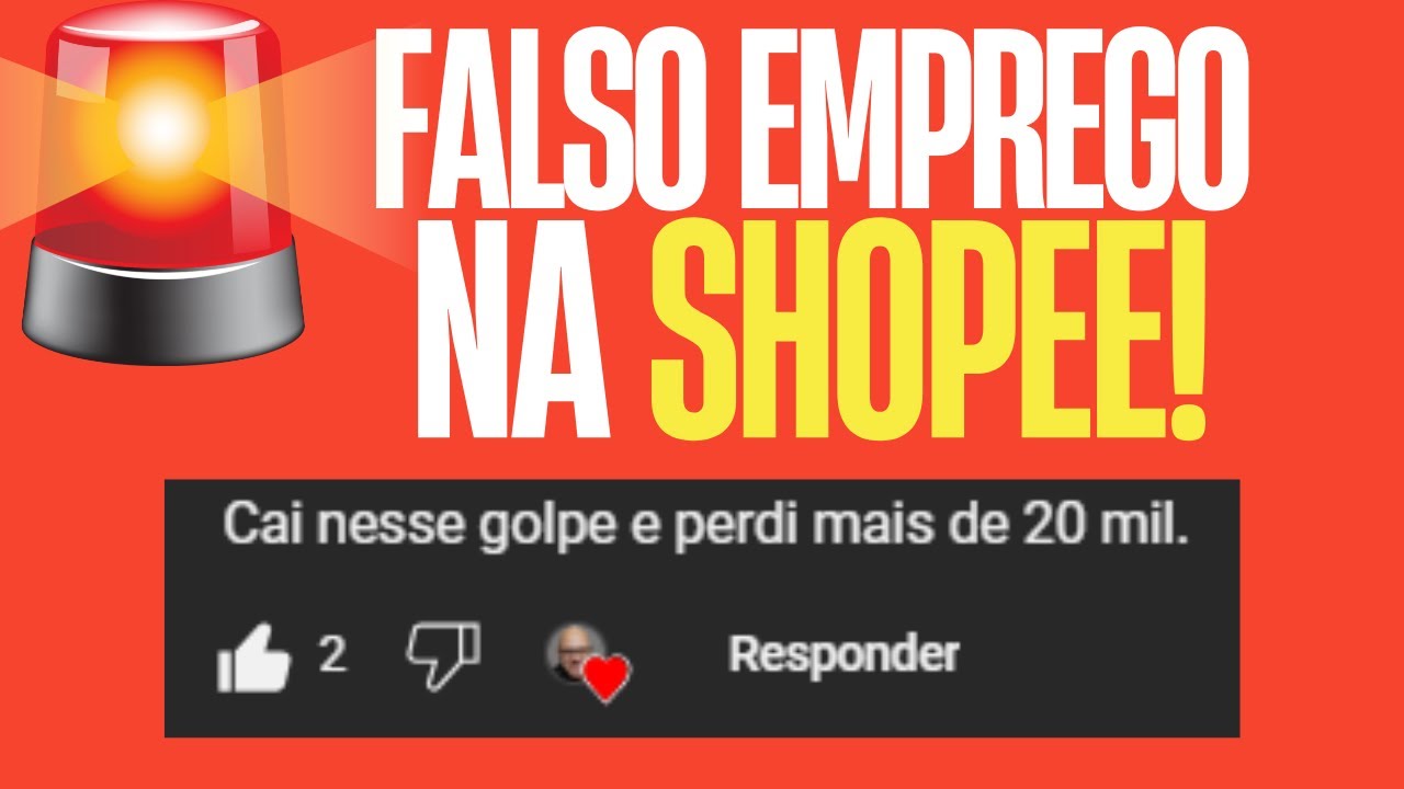 ALERTA! - Golpe do FALSO EMPREGO DA SHOPEE chega aos grupos de mensagens! Como identificar?!