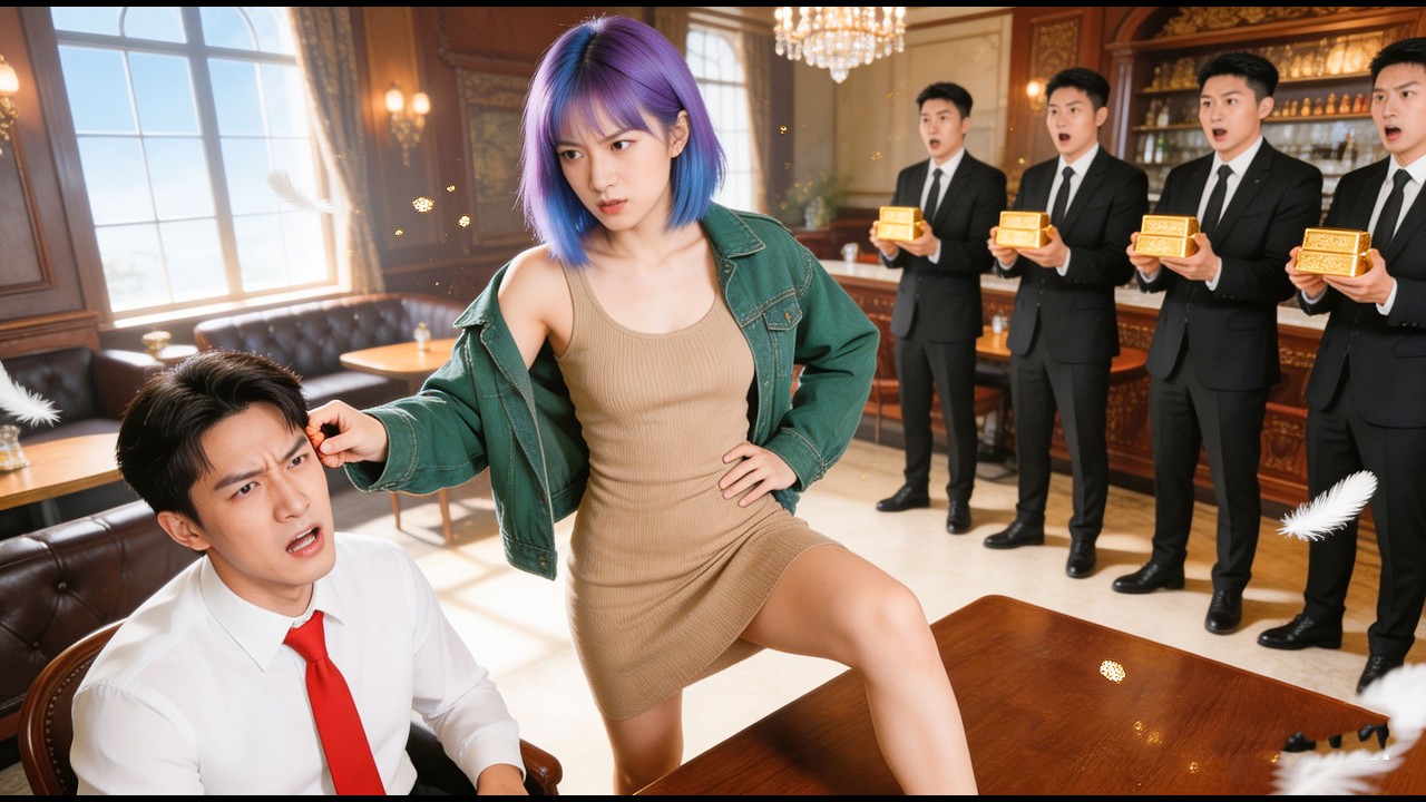 Cold CEO rejected 100 beauties, fell in love at first sight with the girl scolding him, married her.