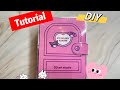 My Melody Kuromi Paper Doll House DIY Squishy Book Quite Book 1 Tutorial DIY Craft 安靜書
