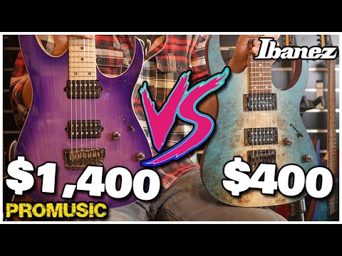 Ibanez RG Entry Level vs Prestige | What does an extra $1000 get you?