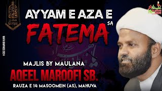 Download lagu 🔴Live Majlis 01 | Ayyam e Aza E Fatema (sa) | Maulana Aqeel Maroofi Sb. | Topic - Tarbiyat-E- Aulad mp3
