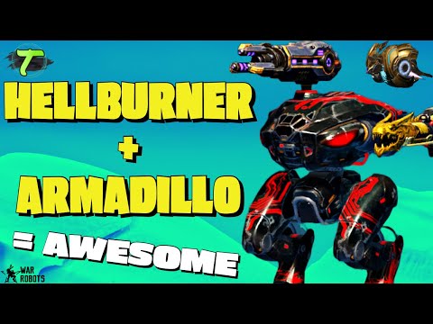 Hellburner + Armadillo Drone & Northlight = AWESOME [WR] War Robots