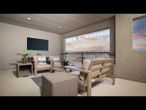 Inside a $404,990+ 3 Story Townhome with Dual Balconies, Henderson Townhouses For Sale