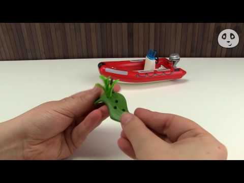 Playmobil Abenteuer   Schlauchboot mit Wilderern   Spielzeug ausgepackt&angespielt   Pandido TV
