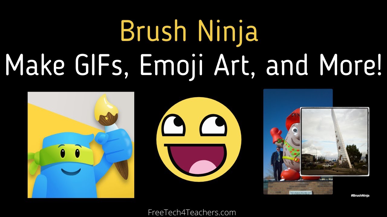 Brush Ninja - Make Gifs, Emoji Art and More!