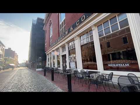 Walk through Essex St., Salem, MA