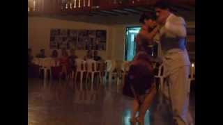 2012-03-17 Milonga en la Casa Ungara Frank y Yore bailado Los Tangos Huracan y Farol Caracas