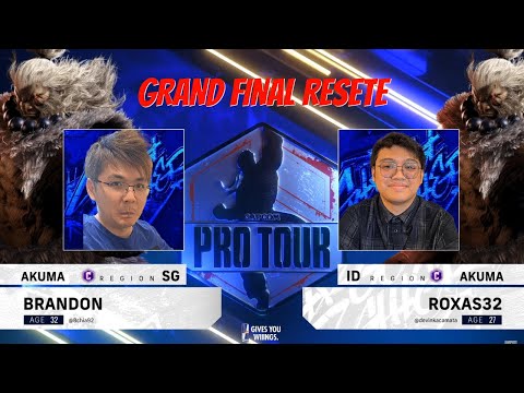 SF6 Esports Spotlight 2025 - Grand Final Reset: BRANDON (Akuma) vs ROXAS32 (Akuma)