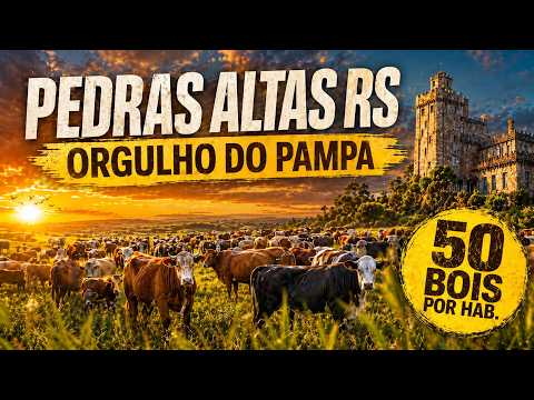 PEDRAS ALTAS - RS: A Cidade com 50 Bois por Habitante! 🐂🔥