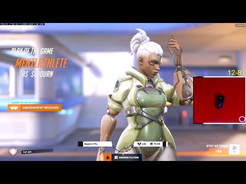 GALE is DOMINATING AS SOJOURN! POTG! [ OVERWATCH 2 TOP 500 SEASON 4 ]