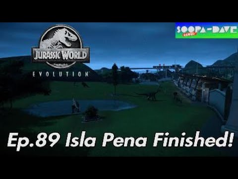 Isla Pena Finished! Jurassic World Evolution