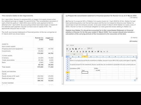 Question Runner September-December 2019, Past Exam question debriefs – ACCA Financial Reporting (FR)