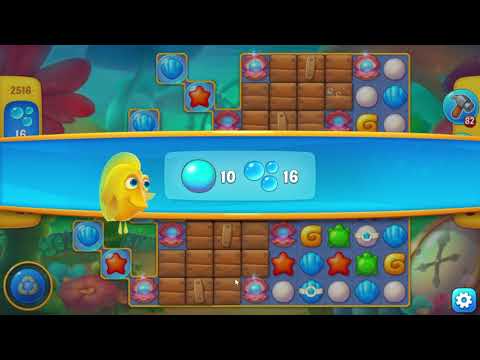 Fishdom 2516 Level - NO BooSTERS