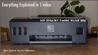 Smart Tank Plus 555 | Unboxing, Machine set up, Load Ink, Wireless set up, Activate Warranty| #hindi