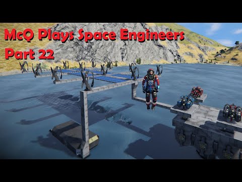 McQ Plays Space Engineers 22 Earth Base