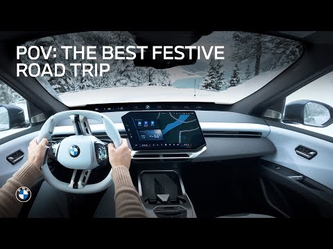 Thumbnail for Driving Winter Wonderland in the New BMW iX3. by BMW iX, SEAT, BMW iX3, BMW, Car, Vehicle, IDrive