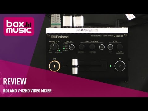 Roland V-02HD video mixer - Review