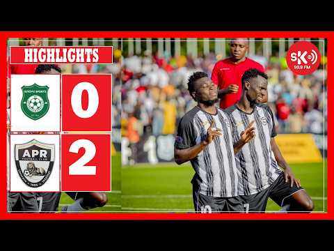 HIGHLIGHTS: REBA IBITEGO BYIZA APR FC ITSINZE KIYOVU SPORTS 2-0 #PEACECUP