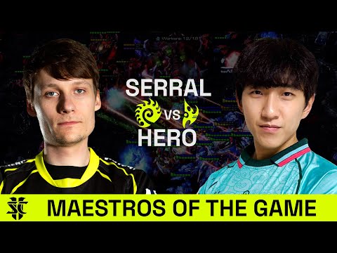 Serral VS herO | Maestros of the Game | LB Quarterfinals | Starcraft 2