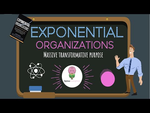 Exponential organizations by Salim Ismail - Massive Transformative Purpose: Animated summary