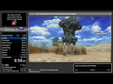 Final Fantasy 12: The Zodiac Age Speedrun - 2:50:57