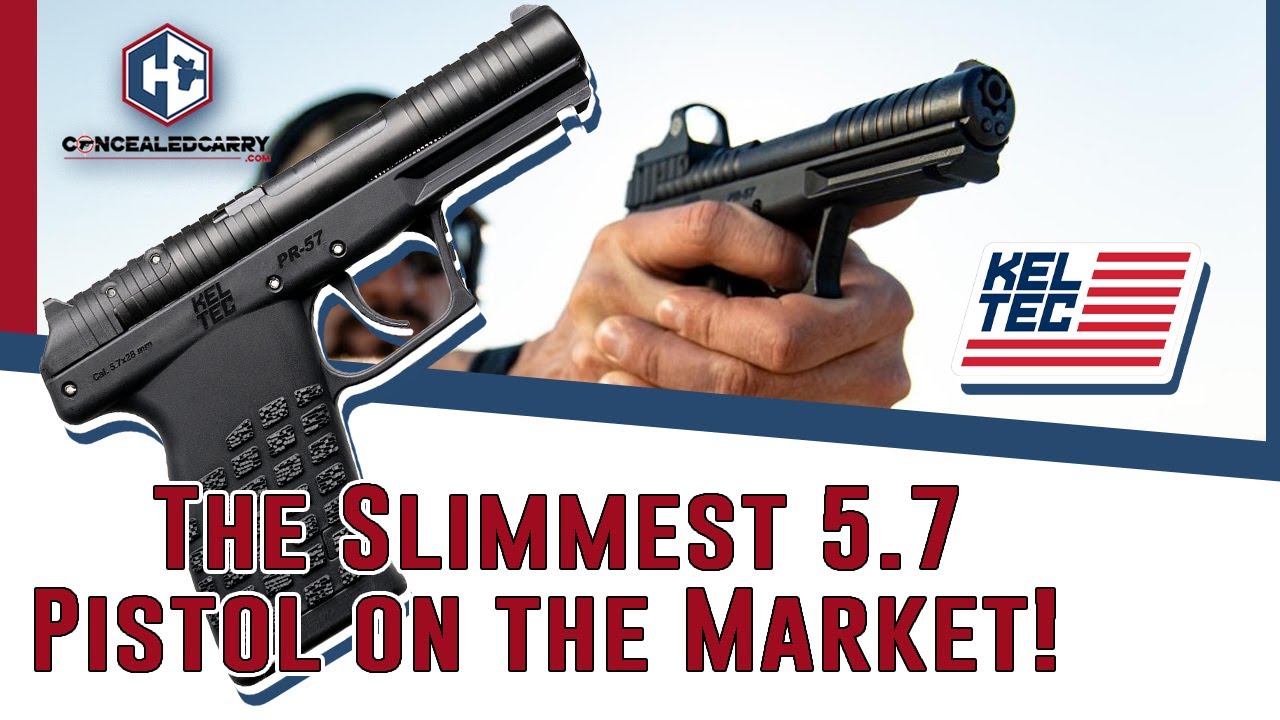 Introducing the Kel-Tec PR57: The Slimmest 5.7 Pistol on the Market! 💥 | SHOT Show 2025