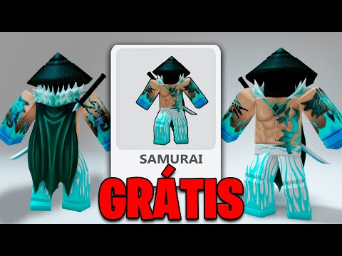HOW TO MAKE FREE SAMURAI SKIN ON ROBLOX!