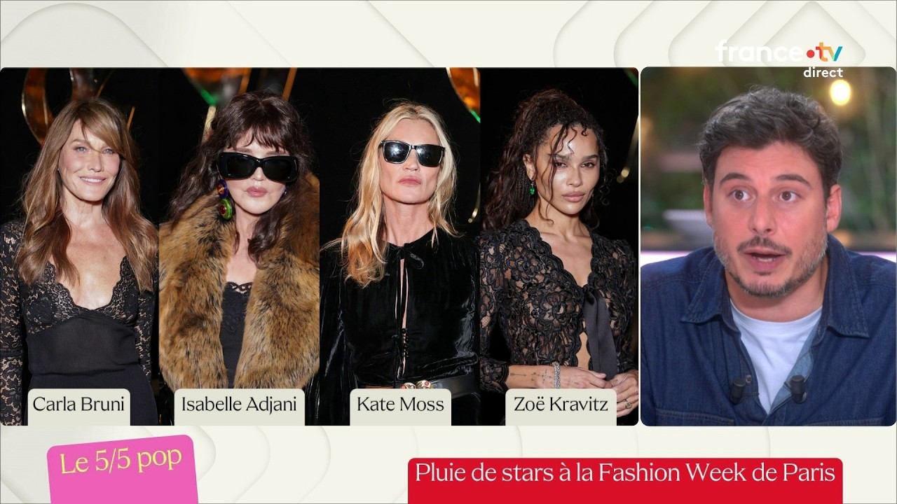 Pluie de stars à la Fashion Week de Paris - Le 5/5 Pop de Lorrain Sénéchal