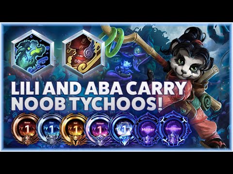 Lili Water Dragon - LILI AND ABA CARRY NOOB TYCHOOS! - Bronze to Grandmaster Season 1 2026