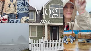 Vlogmas Day 12 🎄 Birthday Trip to the Oregon Coast 🌊 Foggy Beach & Boutique Shopping