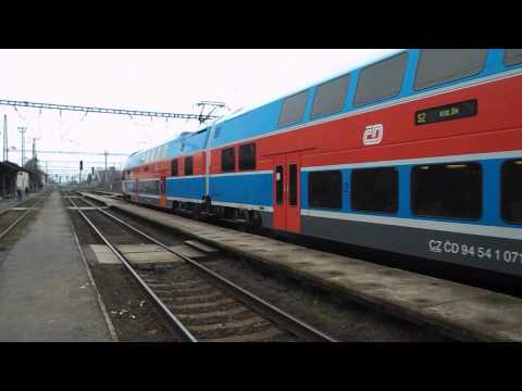 Odjezd vlaku Os 5819 (ČD 471.044) - Velký Osek, 11. 3. 2013