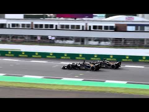 Brad Pitt on track in APXGP Car