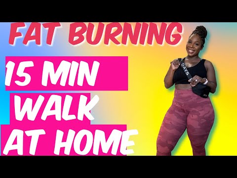 DO this Every Night to Start Losing Weight!  15 Minute Walking Workout to Lose Belly Fat!