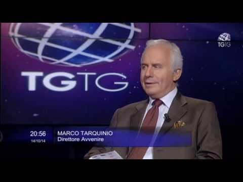 Marco Tarquinio ospite a Tgtg - Telegiornali a confronto