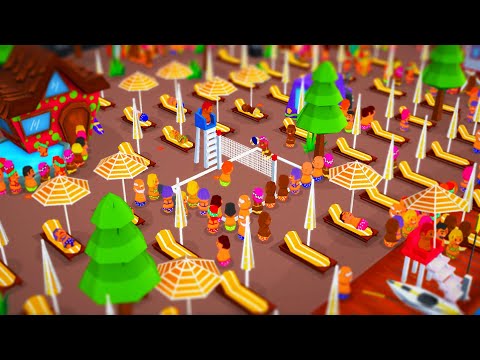 Beach Club Tycoon : Idle Game Video