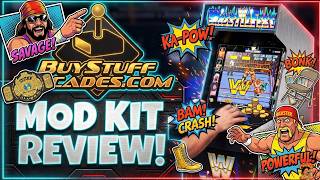 Play All The Games On Basic Fun Wrestlefest with Buy Stuff Arcades Wrestlefest Mod Kit Review!
