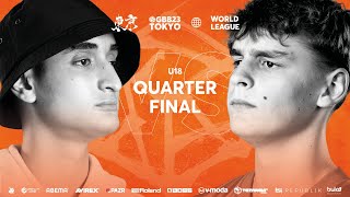 😩😩😩😩😩😩🔥🔥🔥（00:07:07 - 00:09:13） - Lennsi 🇩🇪 vs BP 🇩🇪 | GRAND BEATBOX BATTLE 2023: WORLD LEAGUE | U18 Quarter Final