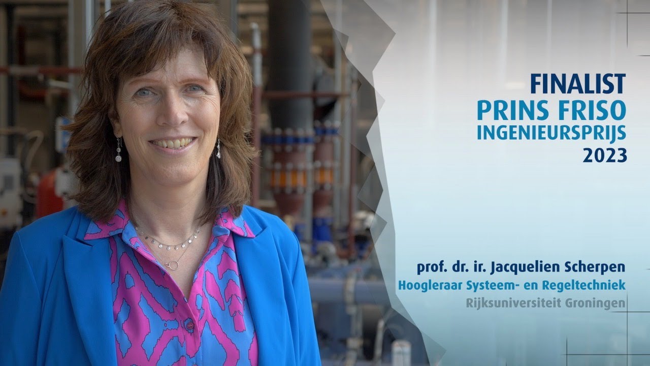 Jacquelien Scherpen finalist Prins Friso Engineering Award 2023