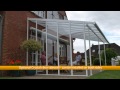 Feria pergola 3x3 m helder/grijs | video 1