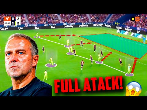 Hansi Flick's 'MADMAN Tactics' That Wins Levante-Barcelona Game
