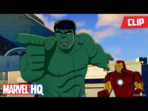 Hulk & The Smashers 🤝  Avengers Team Up | Hulk and the Agents of S.M.A.S.H. |‪ @MarvelHQ