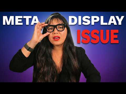 3 Major Problems with Meta RayBan Display Glasses
